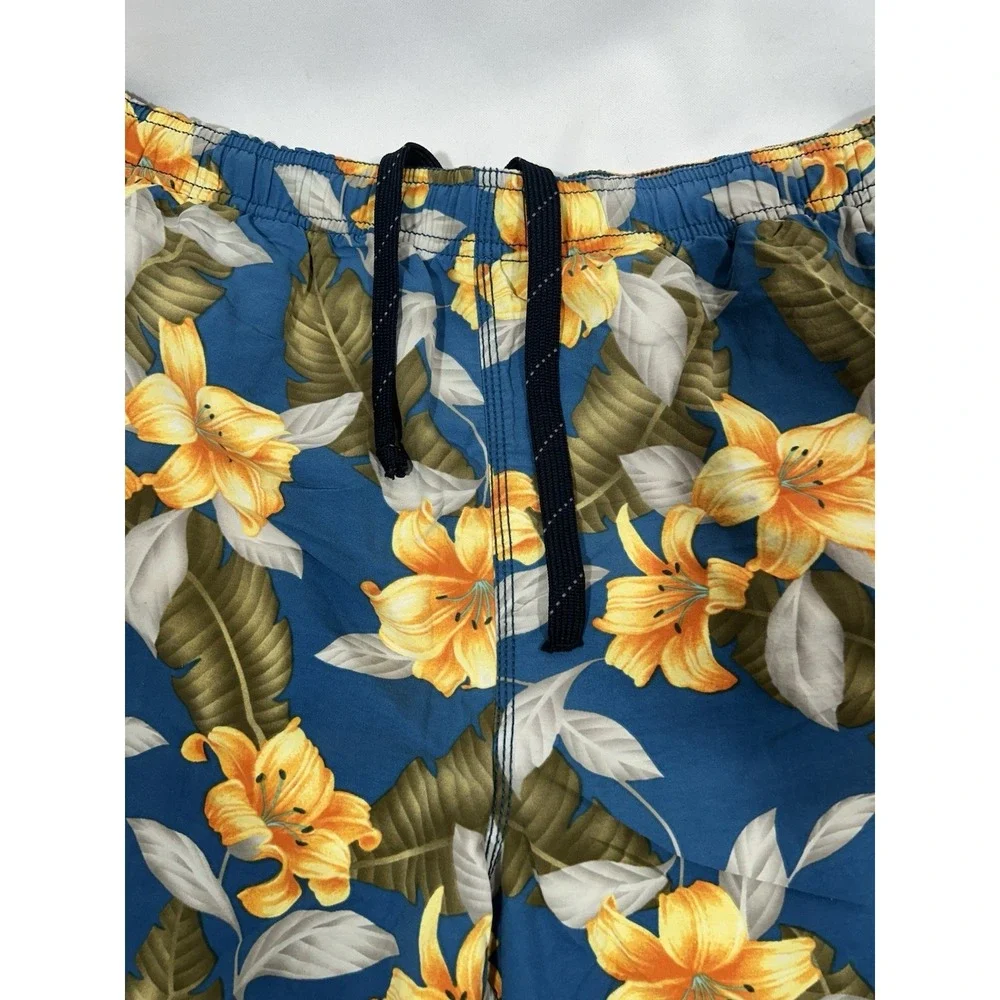 Tommy Bahama Swim Trunks Mens Small Surfboard Coastal Beach Hawaiian Shorts